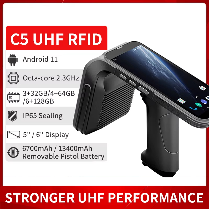 Fingerprint Reader Usb - Chainway C5 IP65 Waterproof Handheld PDA