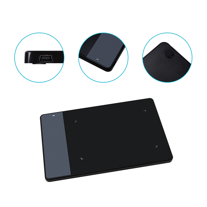HUION 420 Graphics Tablet 4x2  - Drawing Pad Signature ulasan dan harga