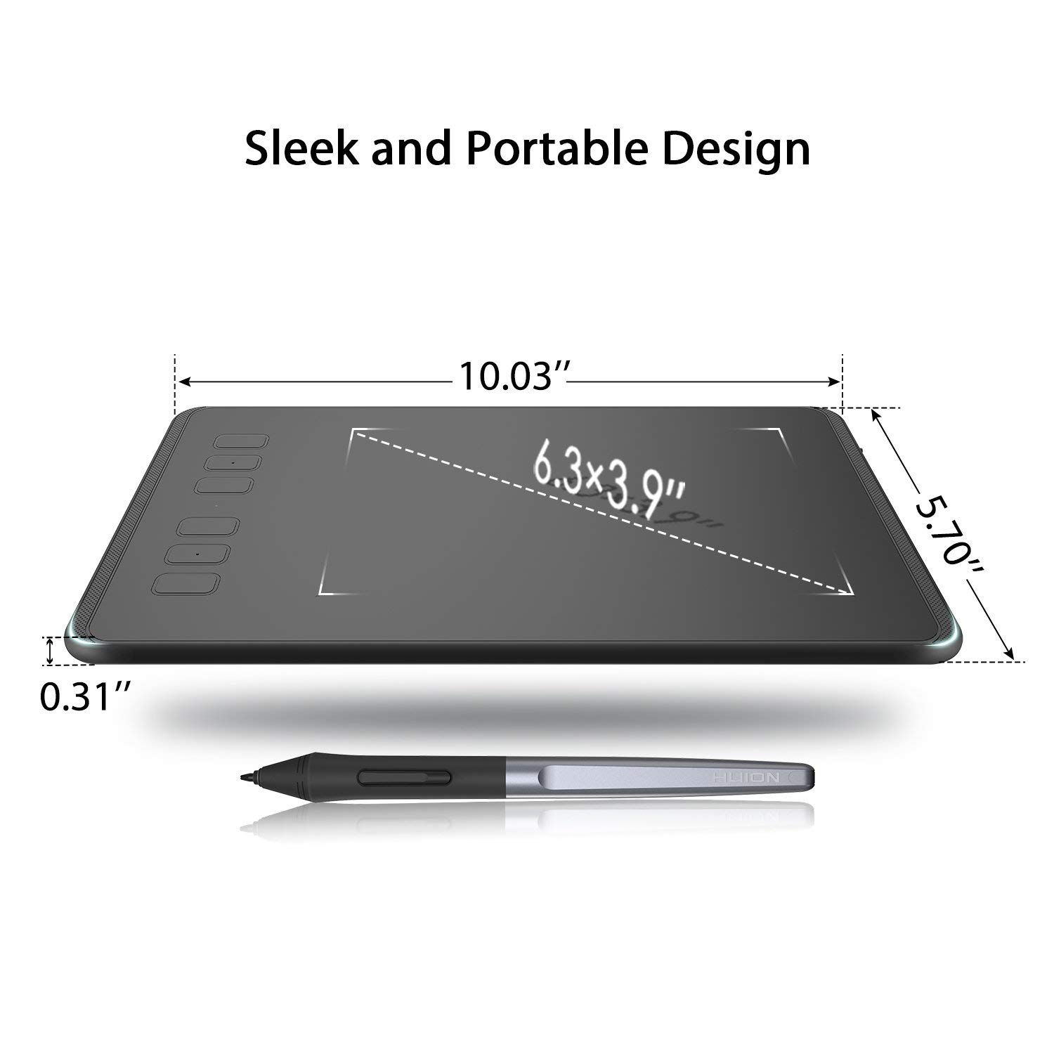 Hot 6 Inch H640P for Pc Laptop - Drawing Pad Signature ulasan dan harga