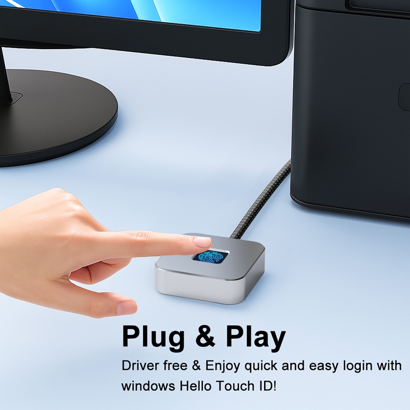 USB Fingerprint Reader with 5f - Fingerprint Reader Usb ulasan dan harga
