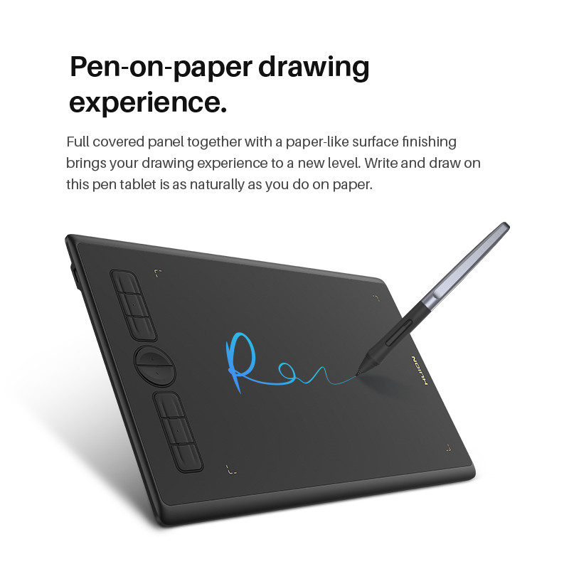 Huion H580X Graphics Tablet Di - Drawing Pad Signature ulasan dan harga