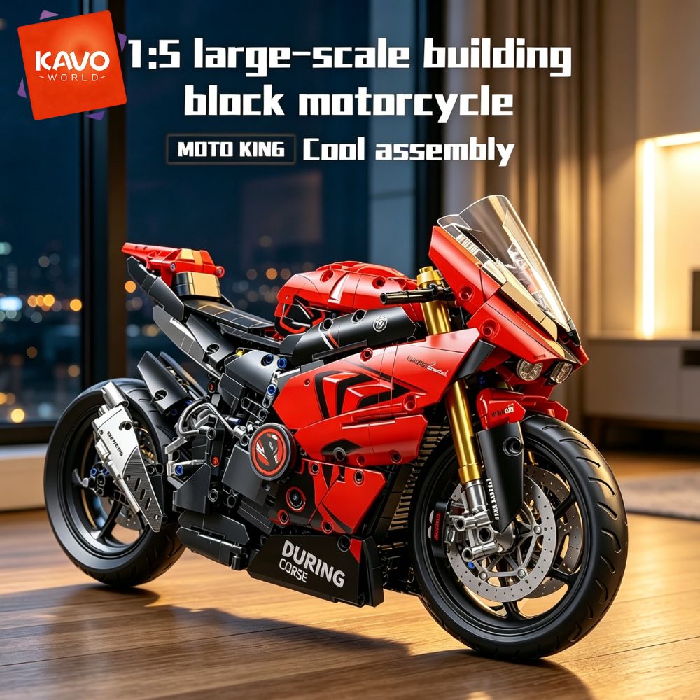 KAVOWORLD 1:5 Scale Building B - Office Tech Gifts For Men ulasan dan harga