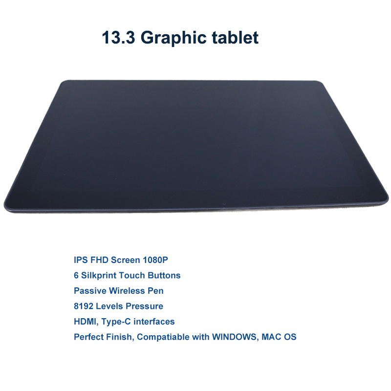 13.3 Inches Graphic Tablet 819 - Drawing Pad Signature ulasan dan harga